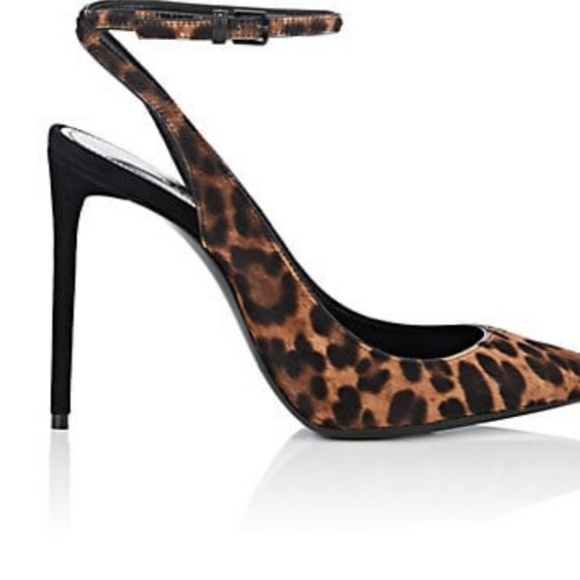 ❌SOLD❌Saint Laurent's Zoe ankle-strap pumps - Picture 7 of 7